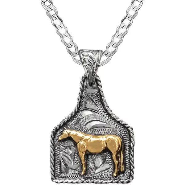 Western Horse Cowtag (In Stock)